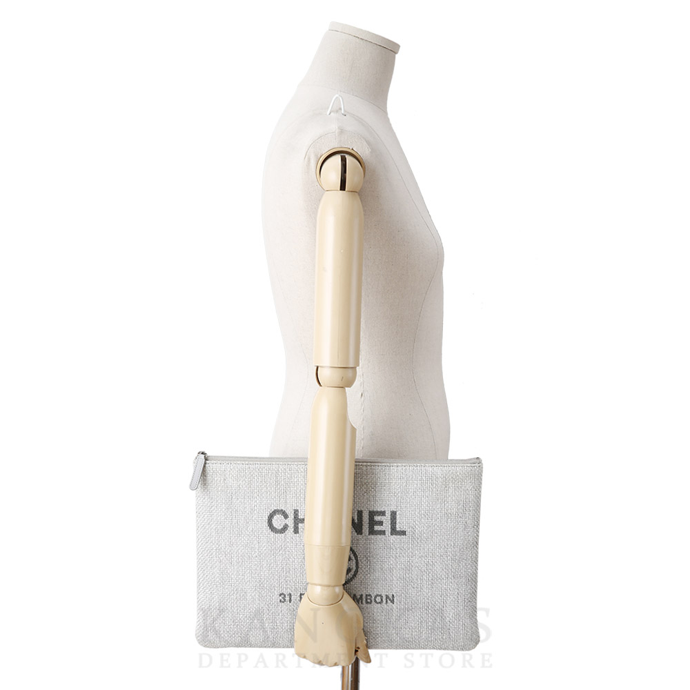 CHANEL(USED)샤넬 도빌 클러치