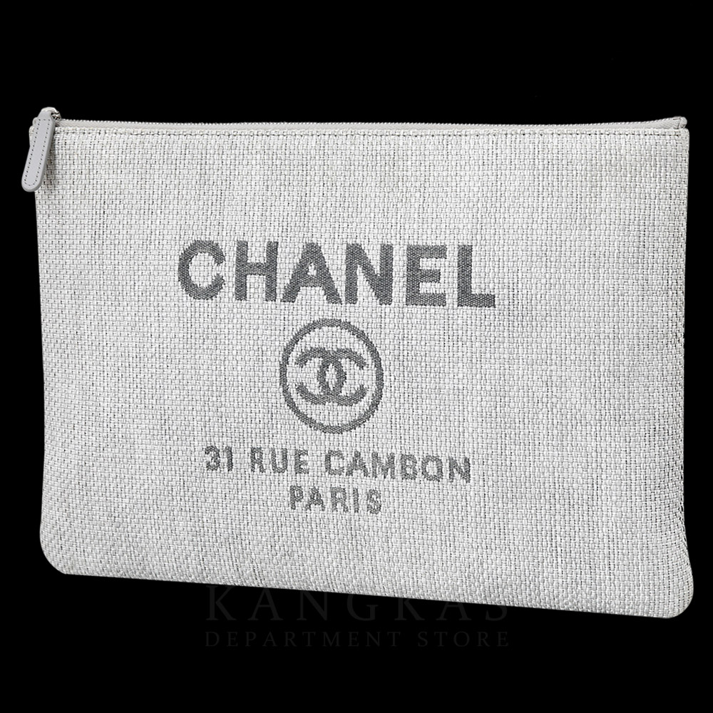 CHANEL(USED)샤넬 도빌 클러치