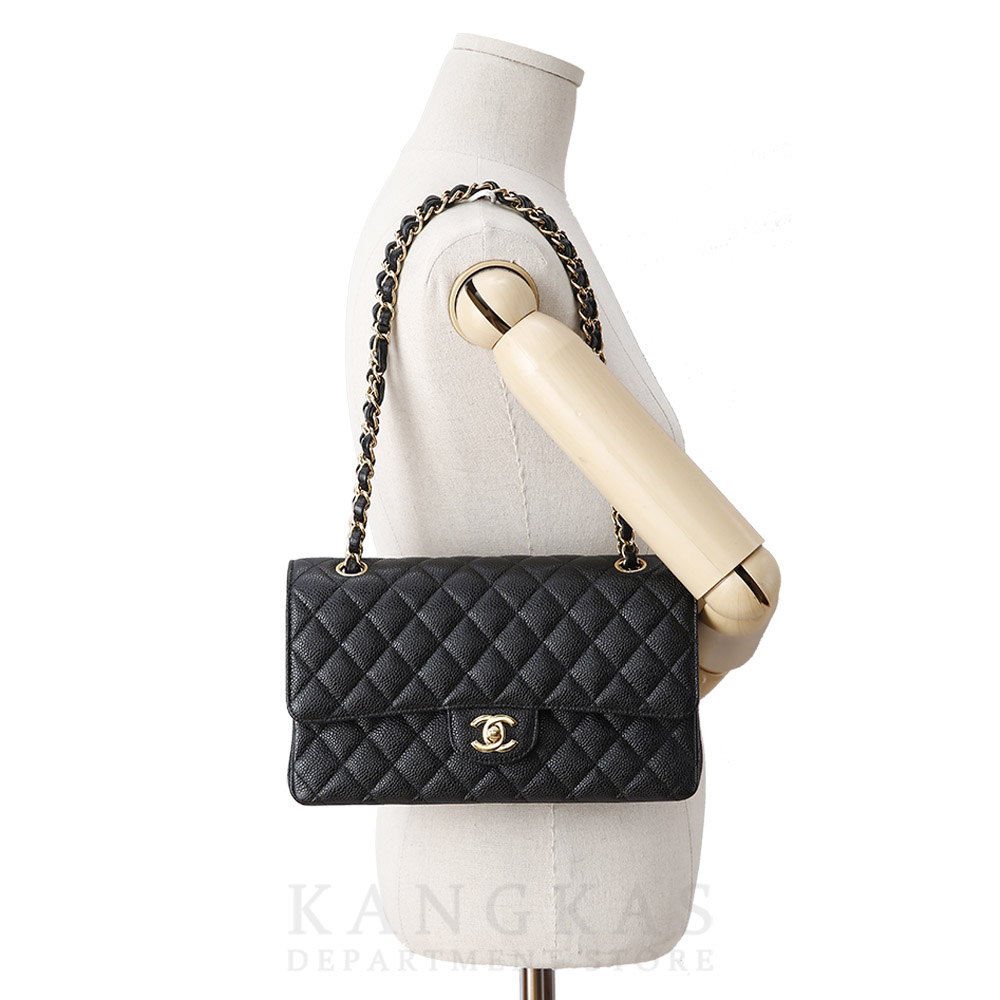 CHANEL(USED)샤넬 캐비어 클래식 미듐 플랩백