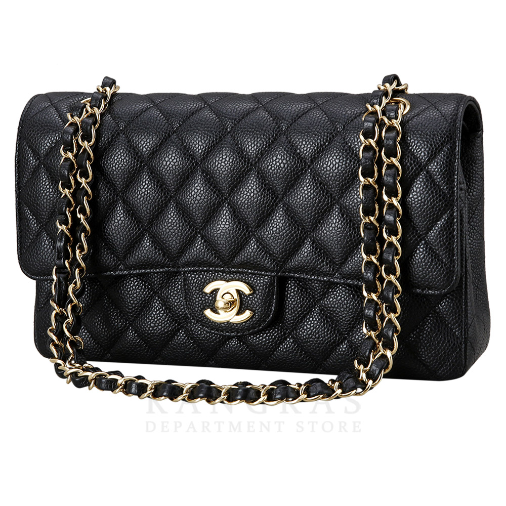 CHANEL(USED)샤넬 캐비어 클래식 미듐 플랩백