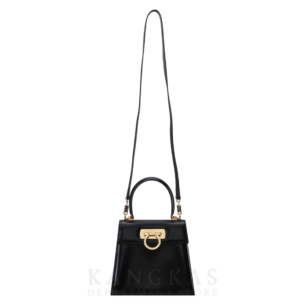 FERRAGAMO(USED)페레가모 켈리 탑 핸들백