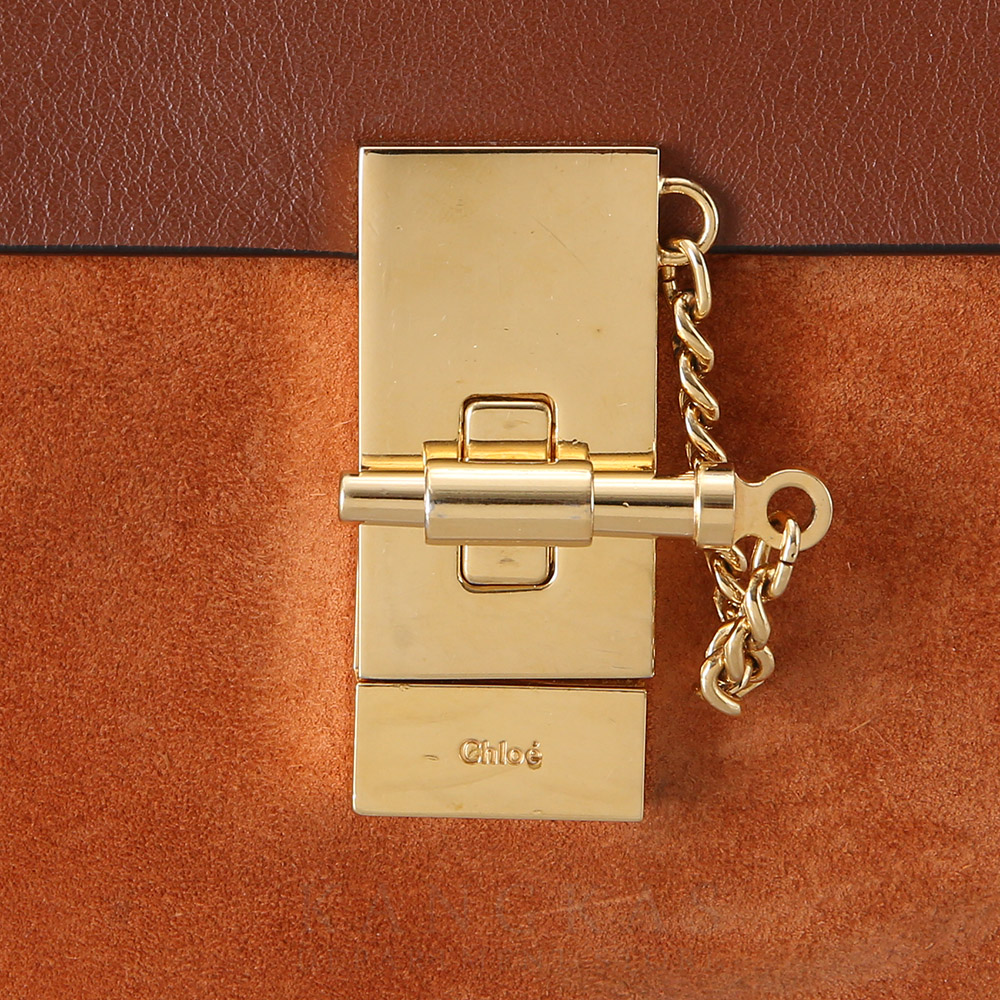 CHLOE(USED)끌로에 스웨이드 드류백