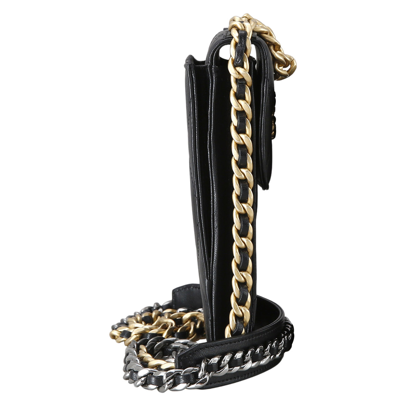 CHANEL(USED)K샤넬 19 폰 케이스 체인백
