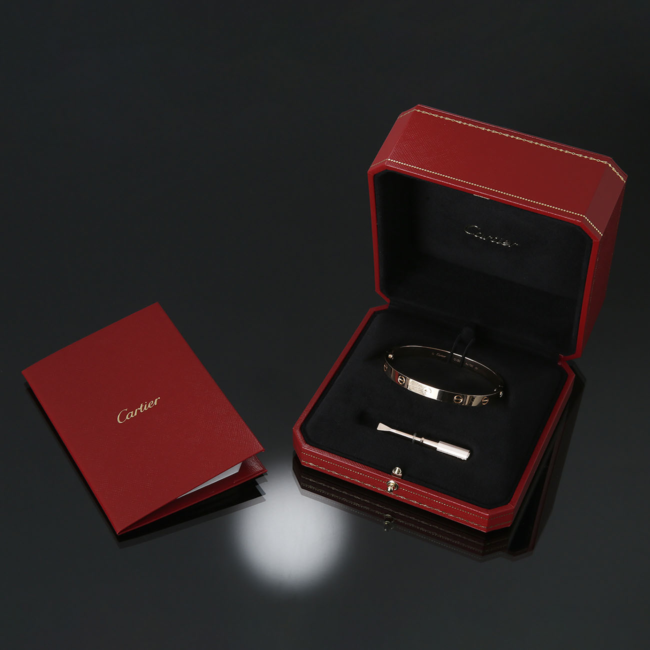 CARTIER(USED)까르띠에 러브 브레이슬릿 #18