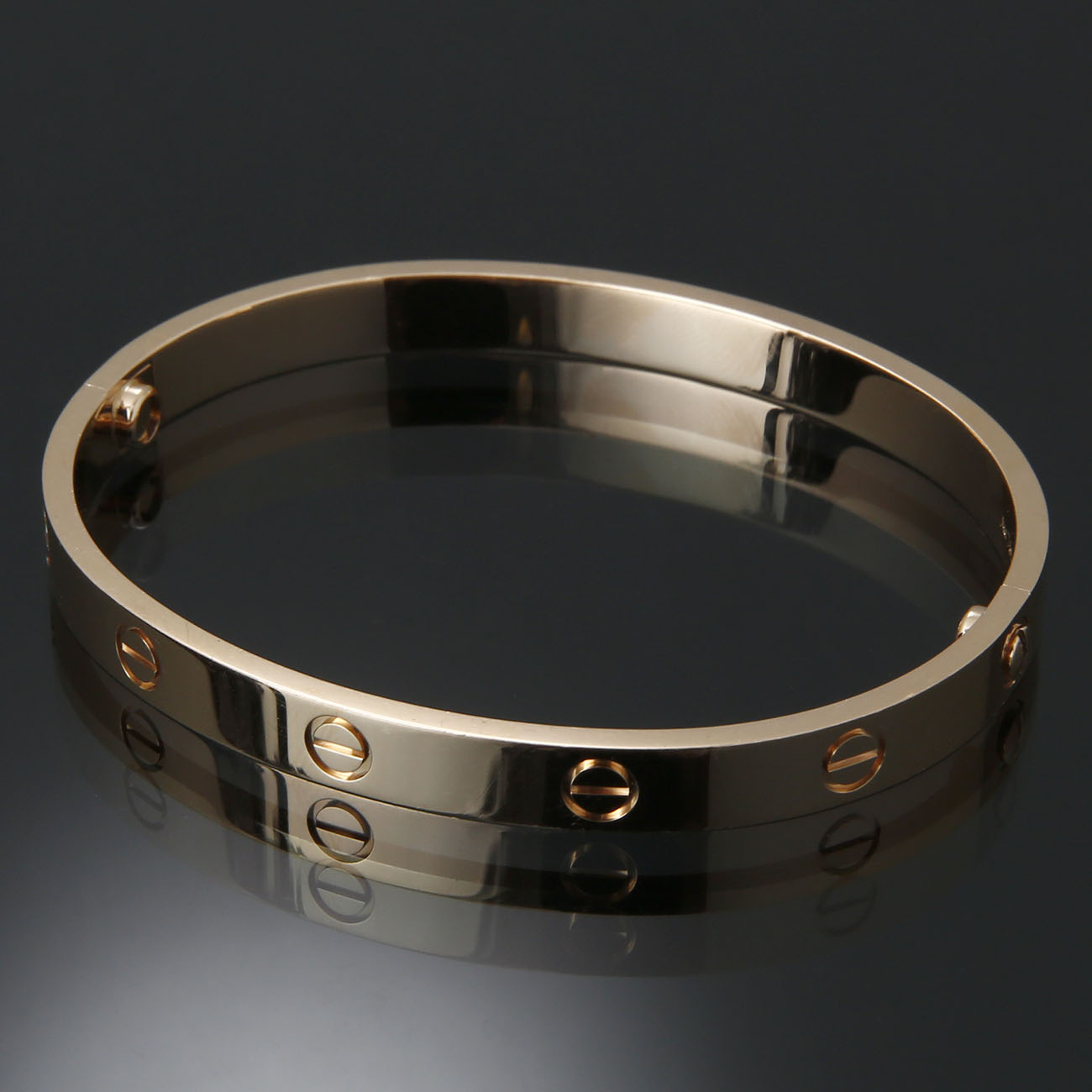 CARTIER(USED)까르띠에 러브 브레이슬릿 #18