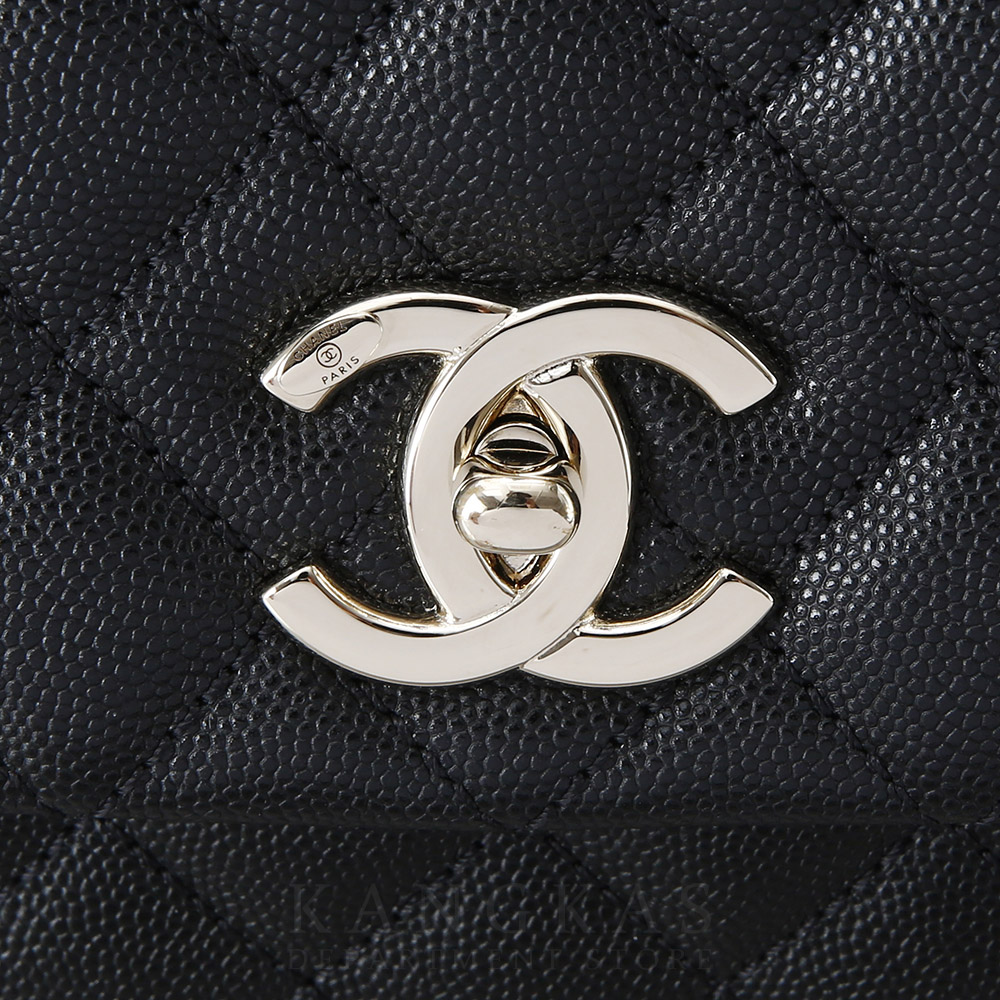 CHANEL(USED)샤넬 캐비어 코코핸들 미듐