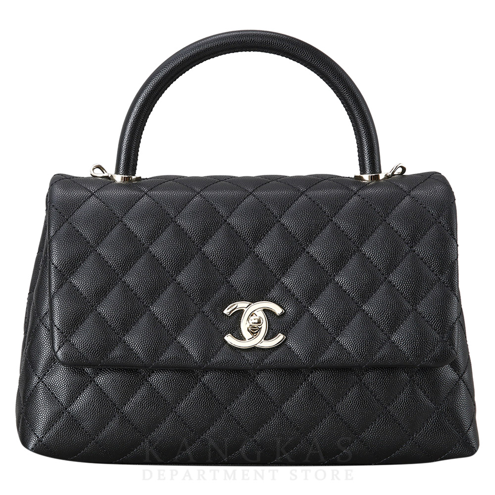 CHANEL(USED)샤넬 캐비어 코코핸들 미듐