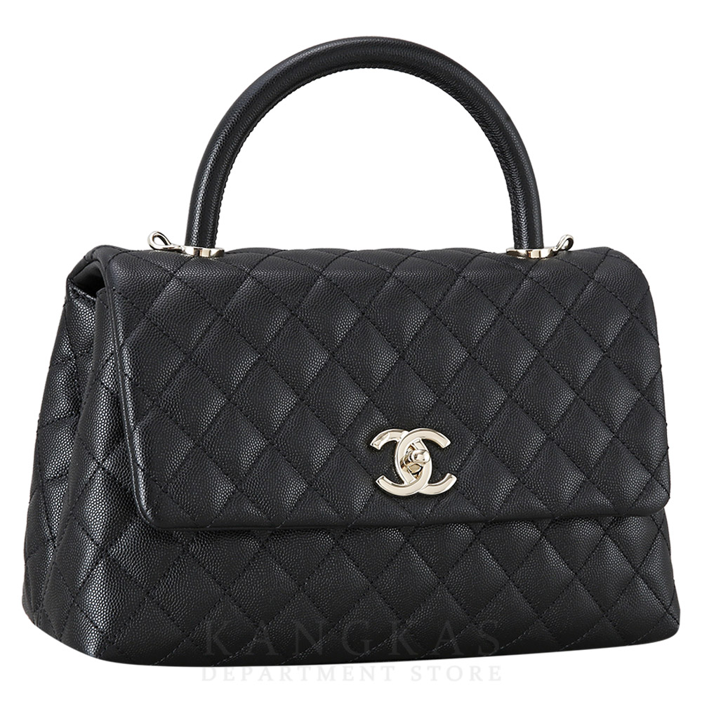 CHANEL(USED)샤넬 캐비어 코코핸들 미듐