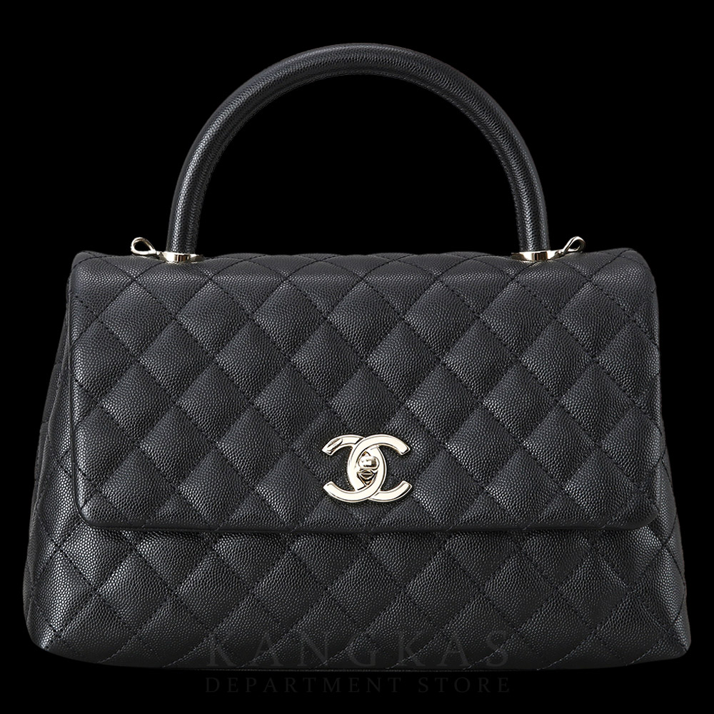 CHANEL(USED)샤넬 캐비어 코코핸들 미듐