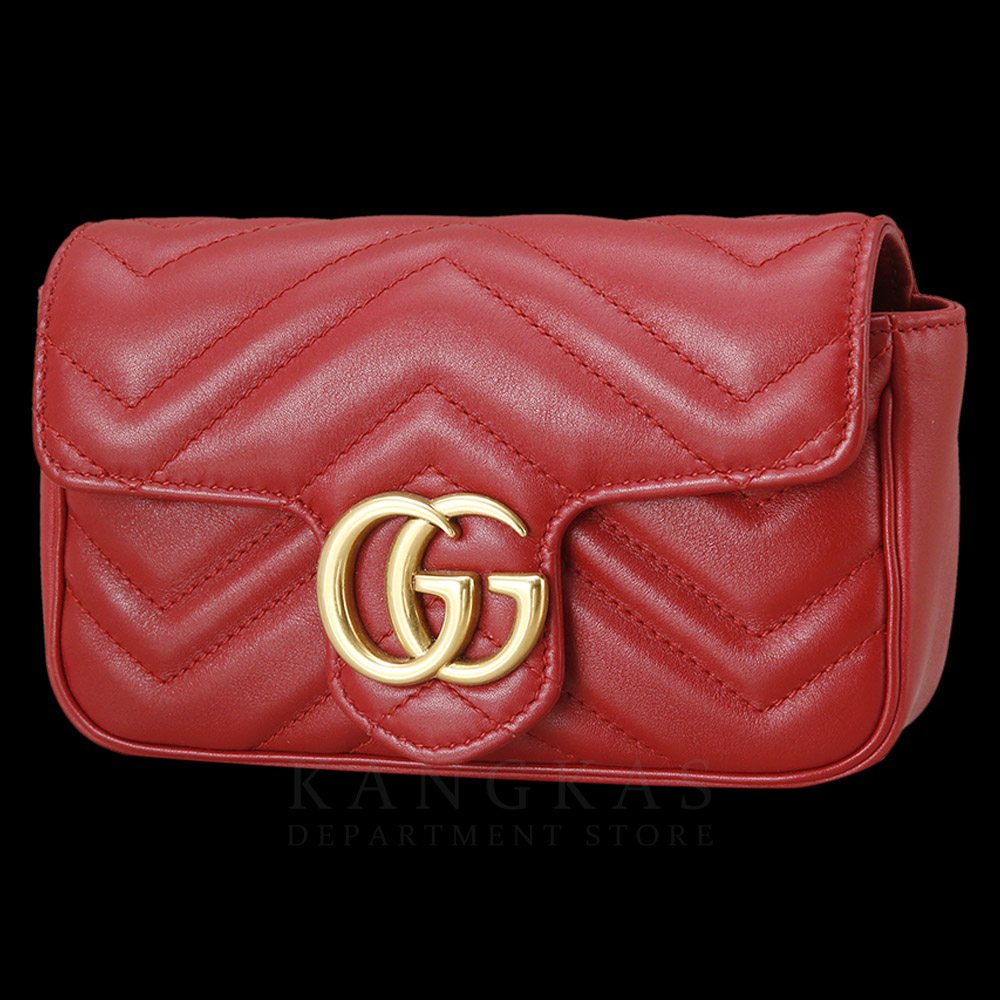 GUCCI(USED)구찌 476433 GG마몽 마틀라세 수퍼미니 체인백