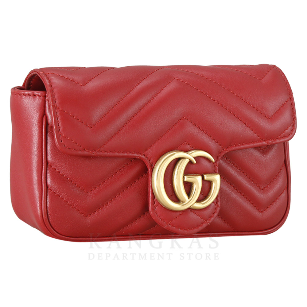 GUCCI(USED)구찌 476433 GG마몽 마틀라세 수퍼미니 체인백