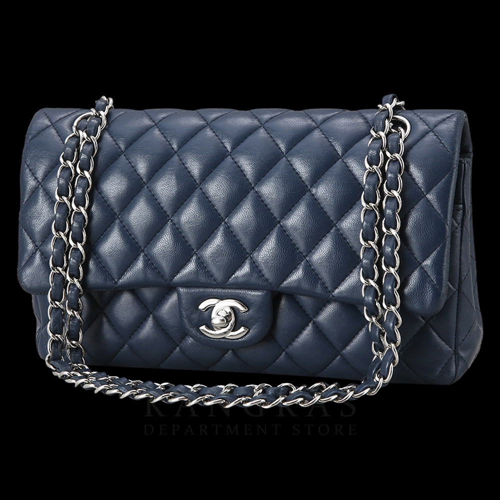 CHANEL(USED)샤넬 클래식 램스킨 미듐 플랩백
