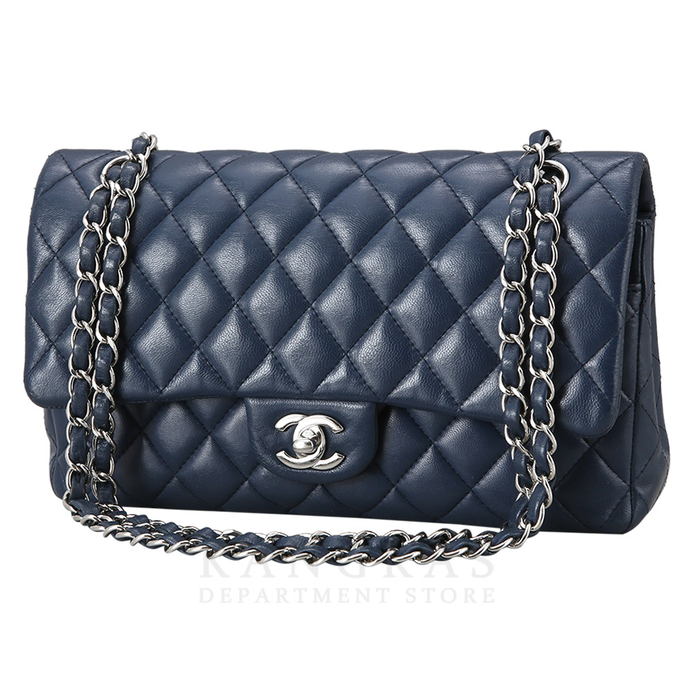 CHANEL(USED)샤넬 클래식 램스킨 미듐 플랩백