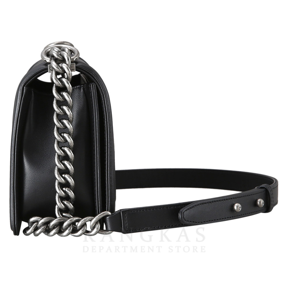CHANEL(USED)샤넬 보이샤넬 램스킨 미듐 블랙
