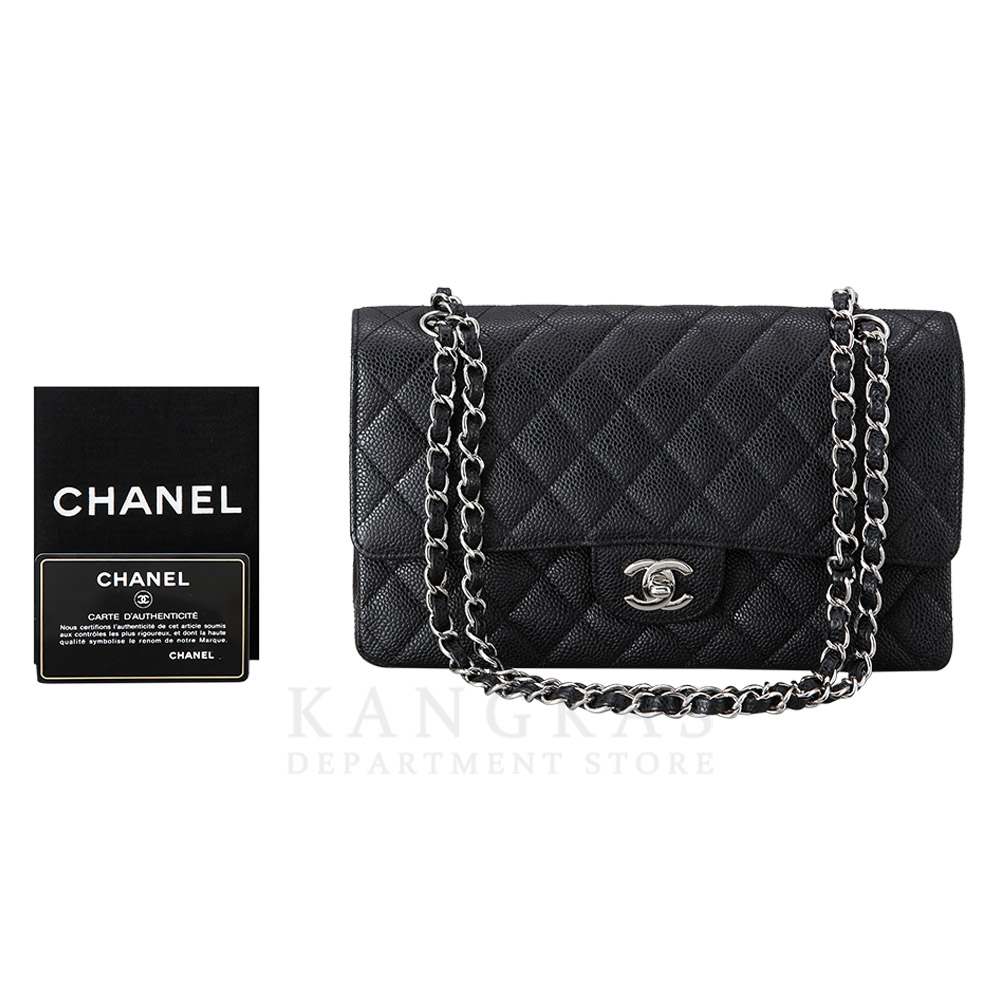 CHANEL(USED)샤넬 캐비어 클래식 미듐 플랩백
