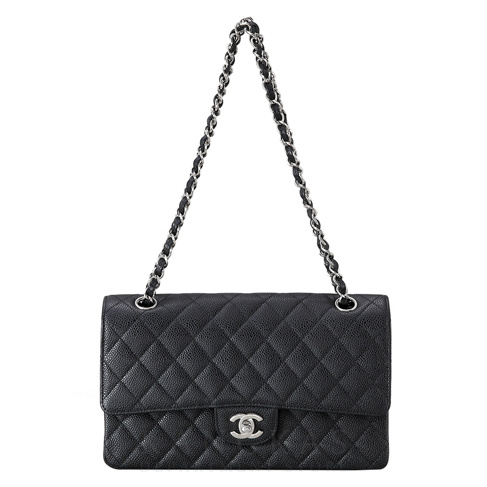 CHANEL(USED)샤넬 캐비어 클래식 미듐 플랩백