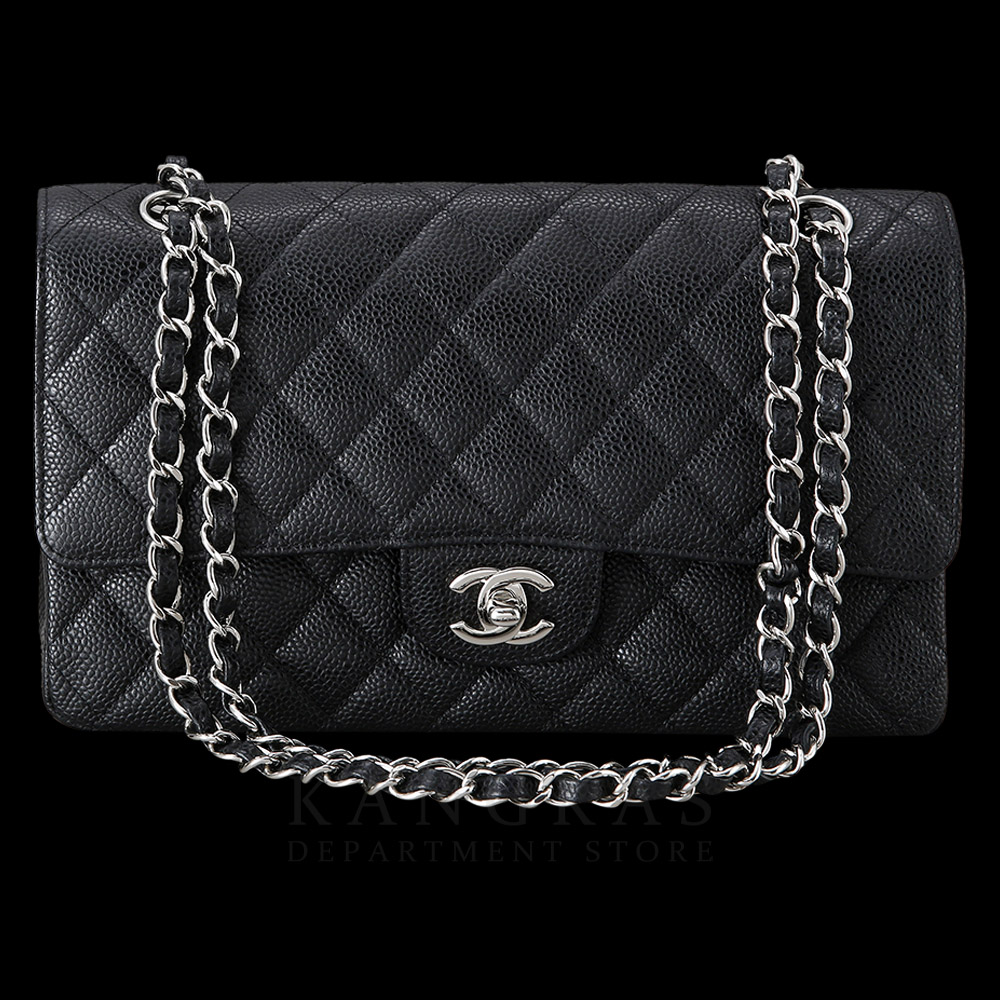 CHANEL(USED)샤넬 캐비어 클래식 미듐 플랩백