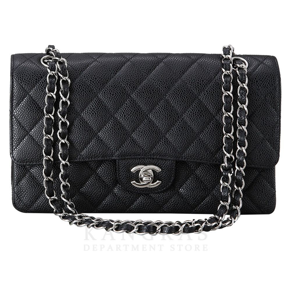 CHANEL(USED)샤넬 캐비어 클래식 미듐 플랩백