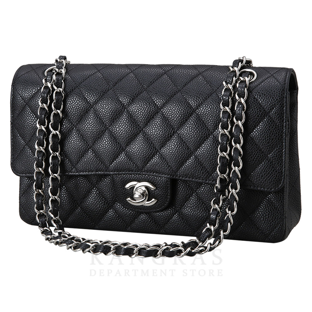 CHANEL(USED)샤넬 캐비어 클래식 미듐 플랩백