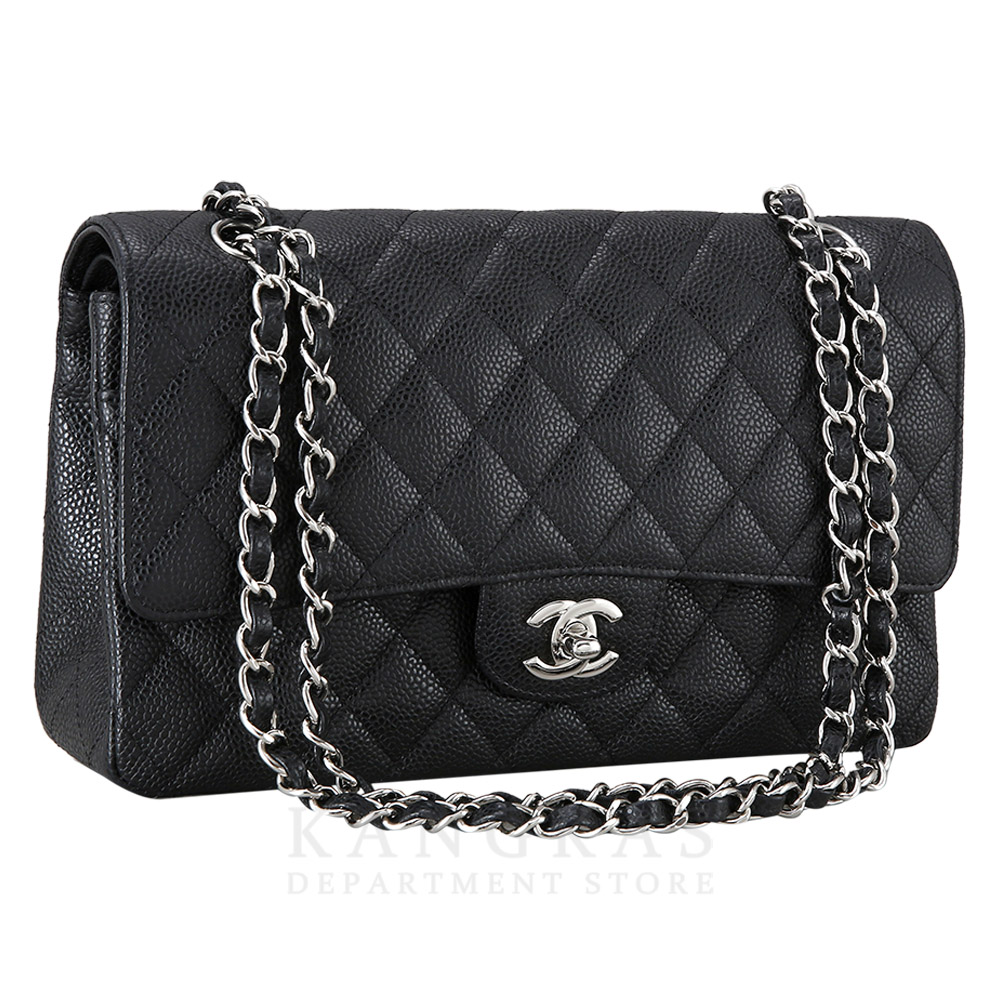 CHANEL(USED)샤넬 캐비어 클래식 미듐 플랩백