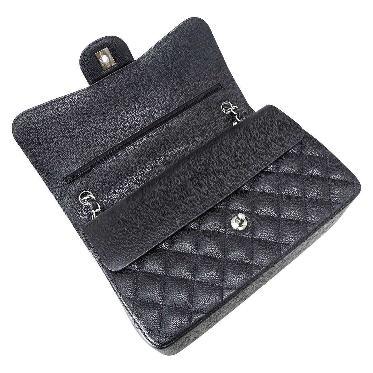 CHANEL(USED)샤넬 캐비어 클래식 라지 플랩백