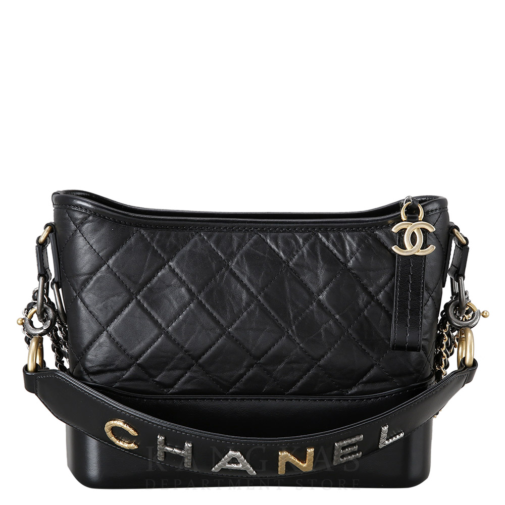 CHANEL(USED)샤넬 가브리엘 호보 뉴미듐 & 레터링 스트랩