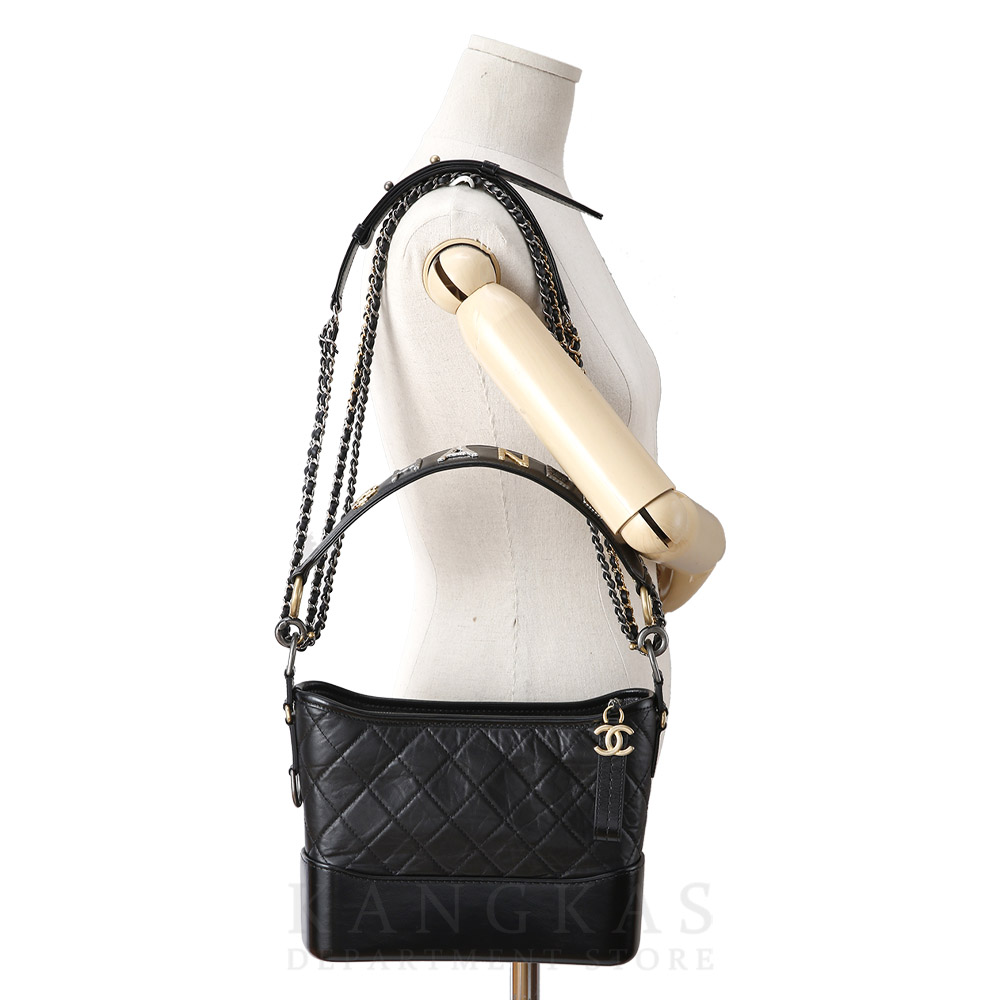 CHANEL(USED)샤넬 가브리엘 호보 뉴미듐 & 레터링 스트랩