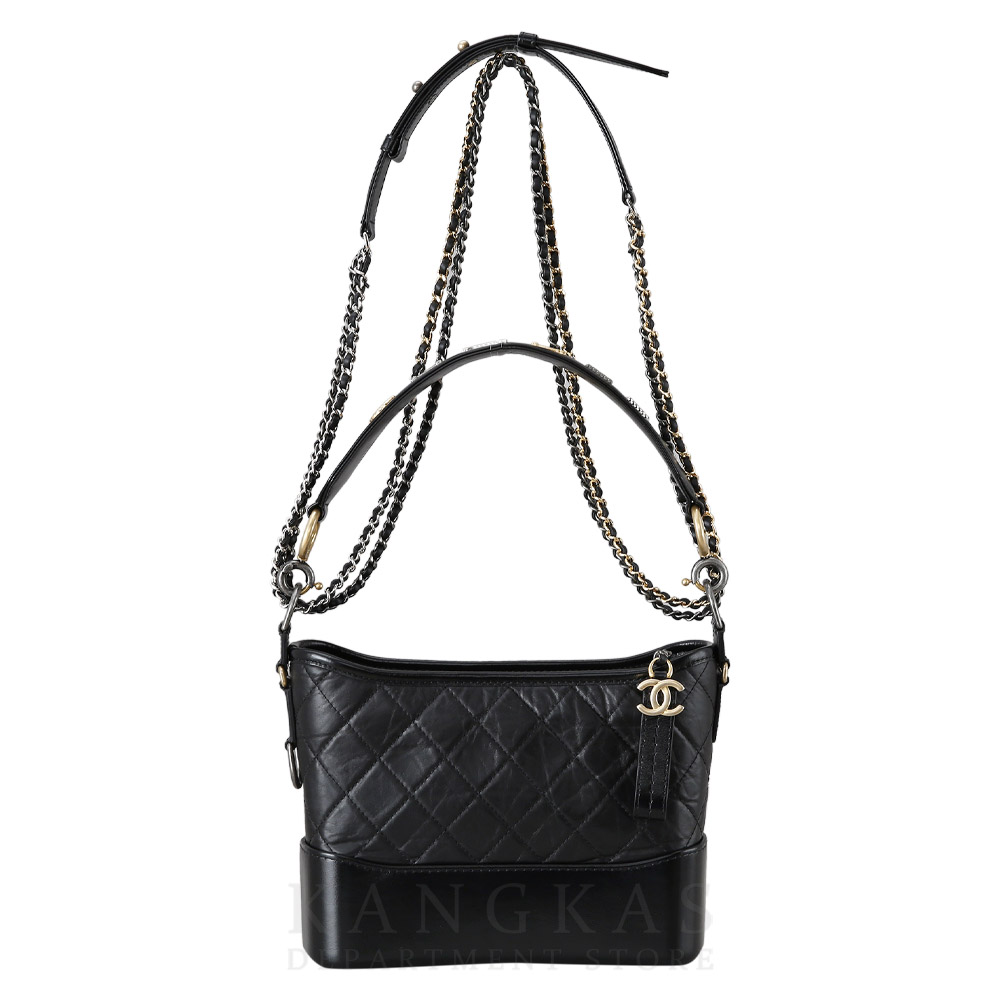 CHANEL(USED)샤넬 가브리엘 호보 뉴미듐 & 레터링 스트랩