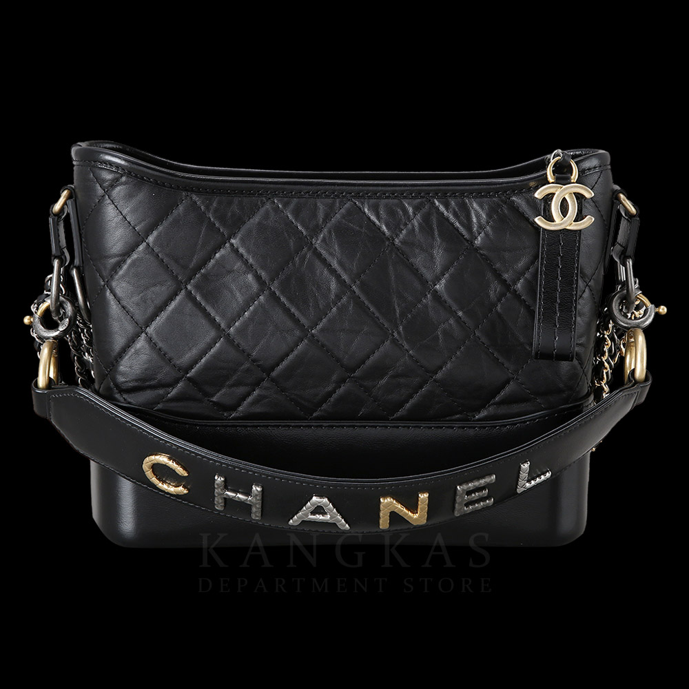 CHANEL(USED)샤넬 가브리엘 호보 뉴미듐 & 레터링 스트랩