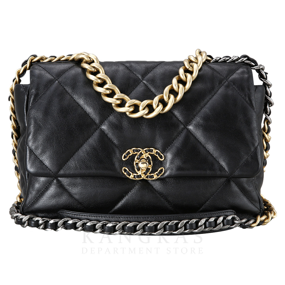 CHANEL(USED)샤넬 19백 라지 블랙