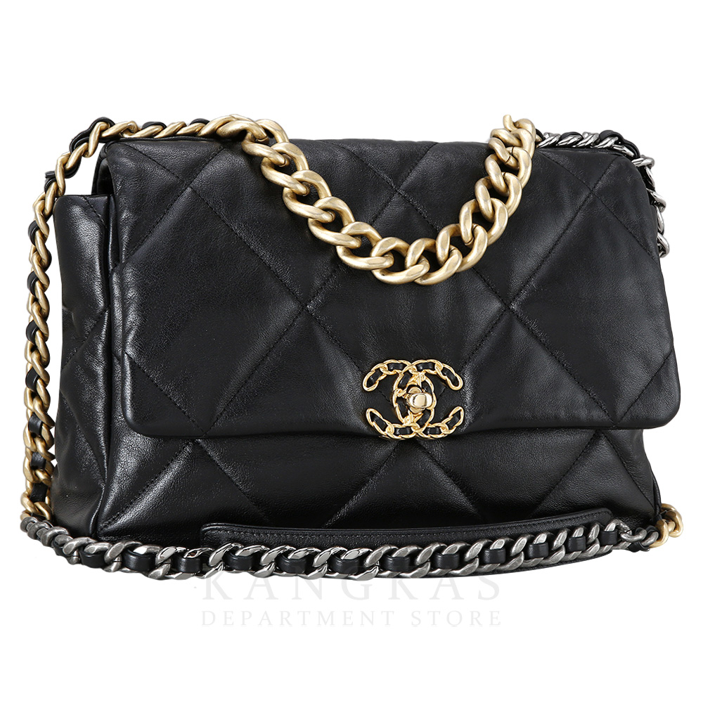 CHANEL(USED)샤넬 19백 라지 블랙