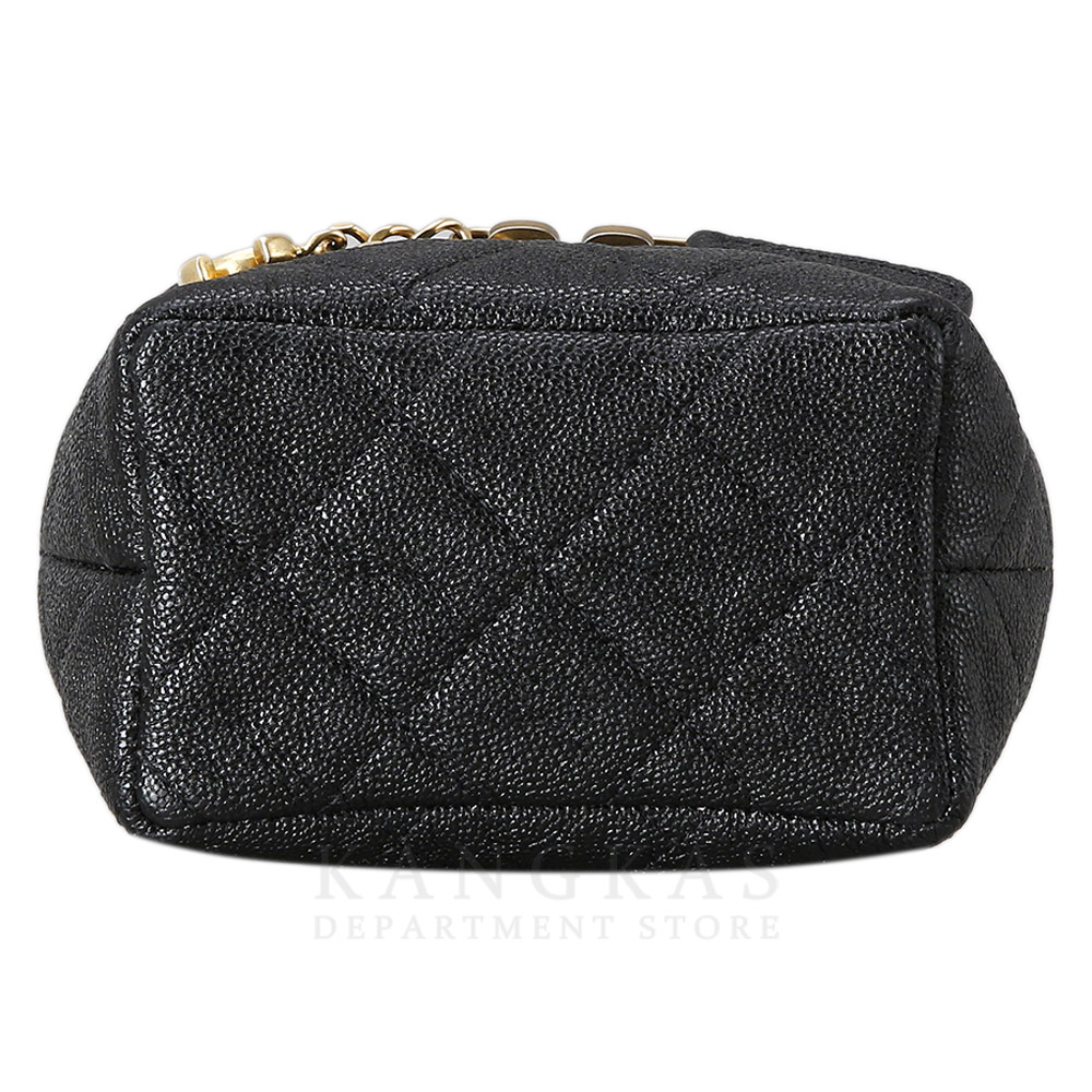 CHANEL(USED)샤넬 캐비어 베니티 미티 탑 핸들 체인백