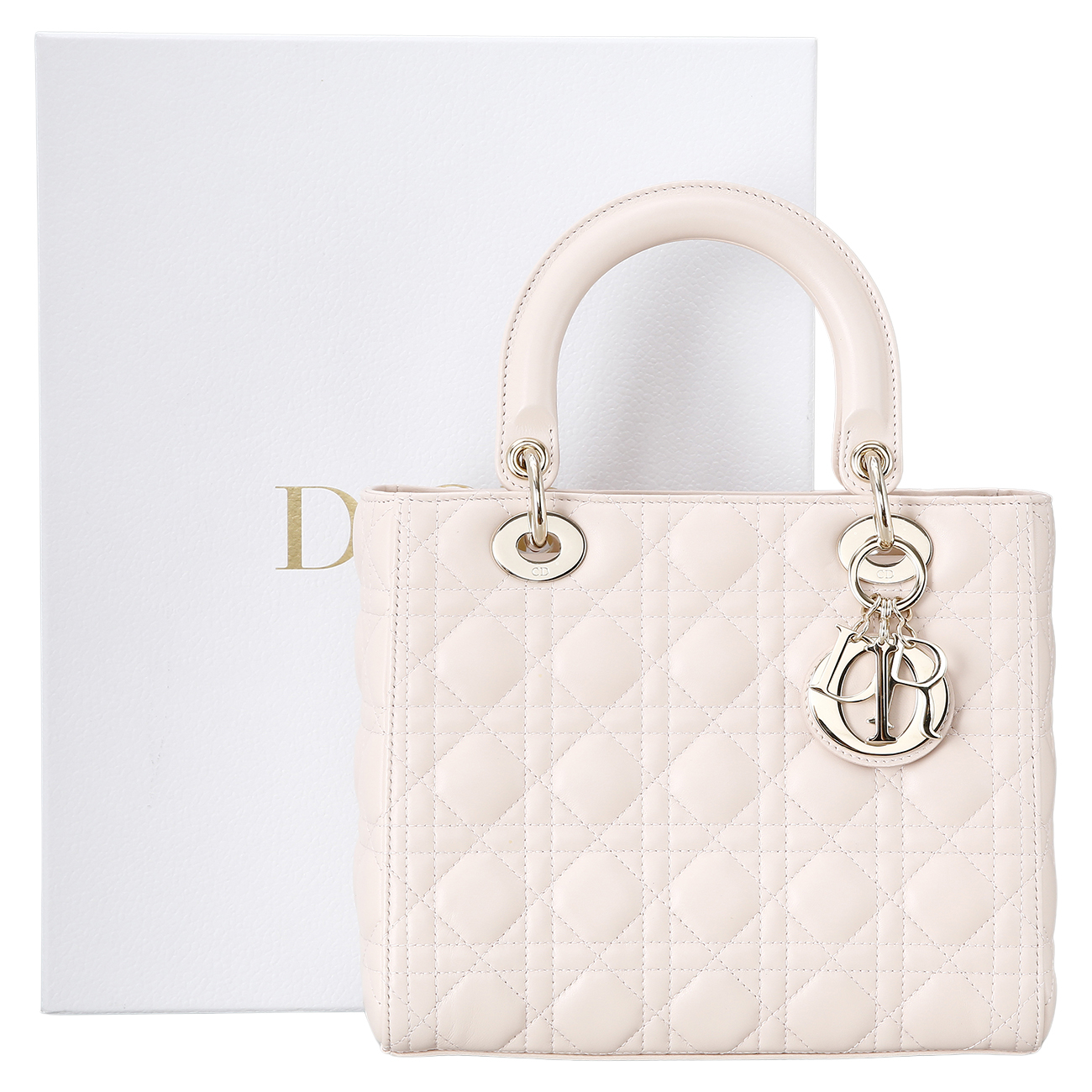 CHRISTIAN DIOR(USED)크리스찬디올 레이디디올 미디움 백