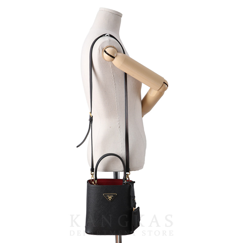 PRADA(USED)프라다 1BA217 파니에 사피아노 숄더백