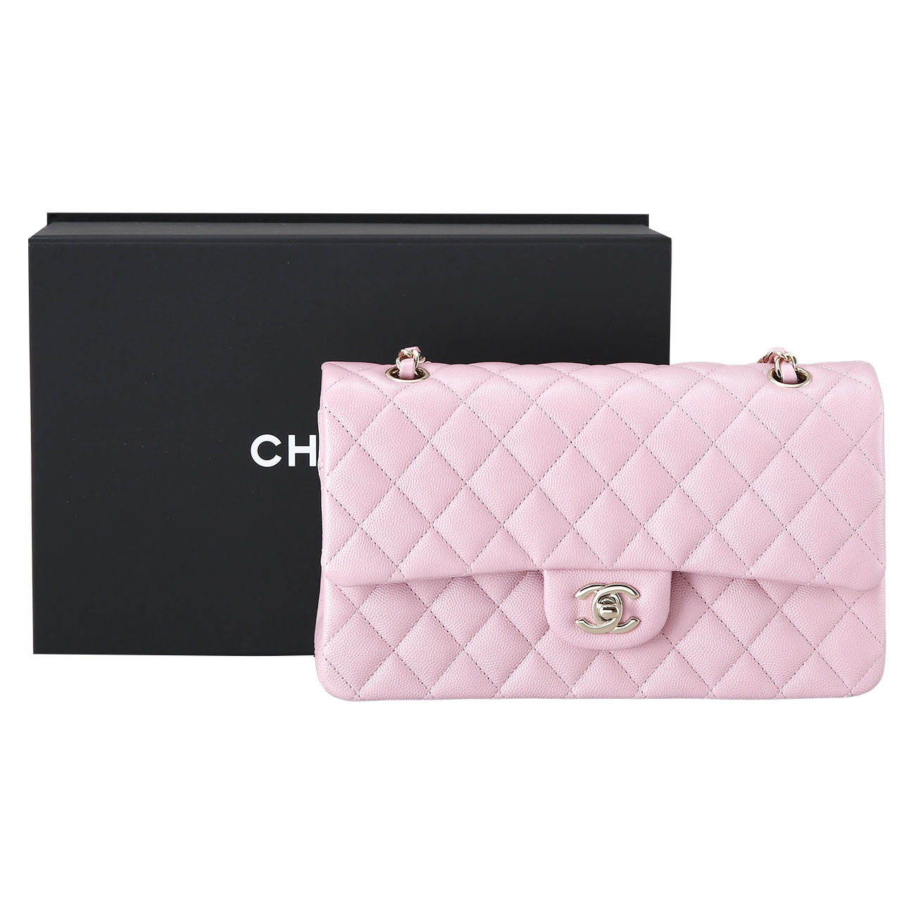 CHANEL(USED)샤넬 클래식 캐비어 미듐