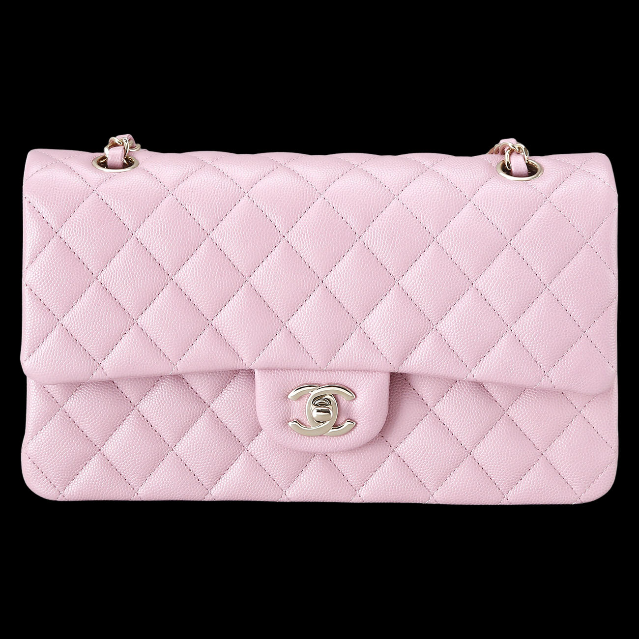 CHANEL(USED)샤넬 클래식 캐비어 미듐