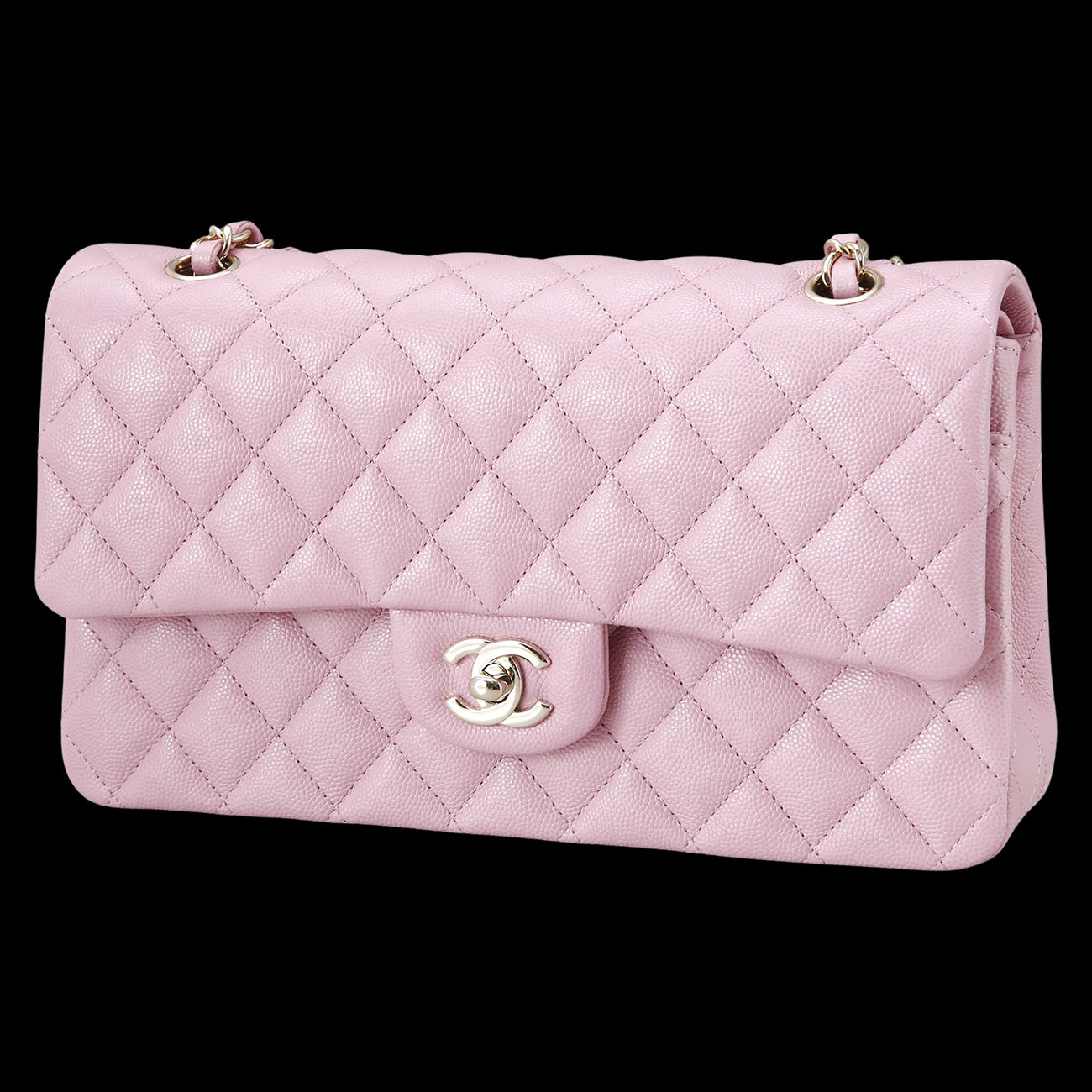 CHANEL(USED)샤넬 클래식 캐비어 미듐