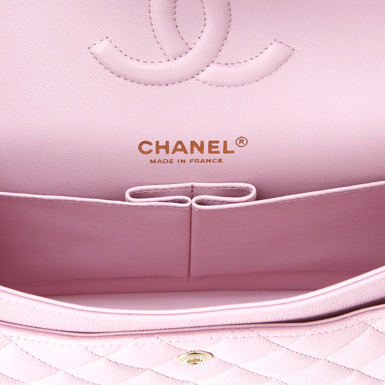 CHANEL(USED)샤넬 클래식 캐비어 미듐