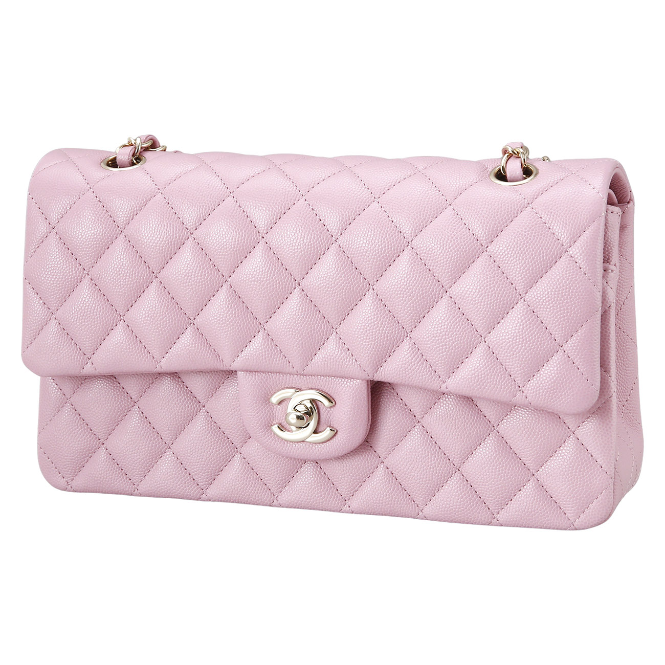 CHANEL(USED)샤넬 클래식 캐비어 미듐