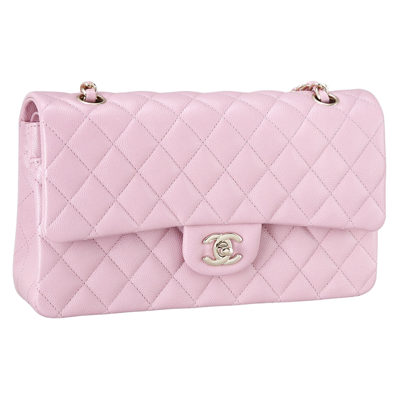 CHANEL(USED)샤넬 클래식 캐비어 미듐