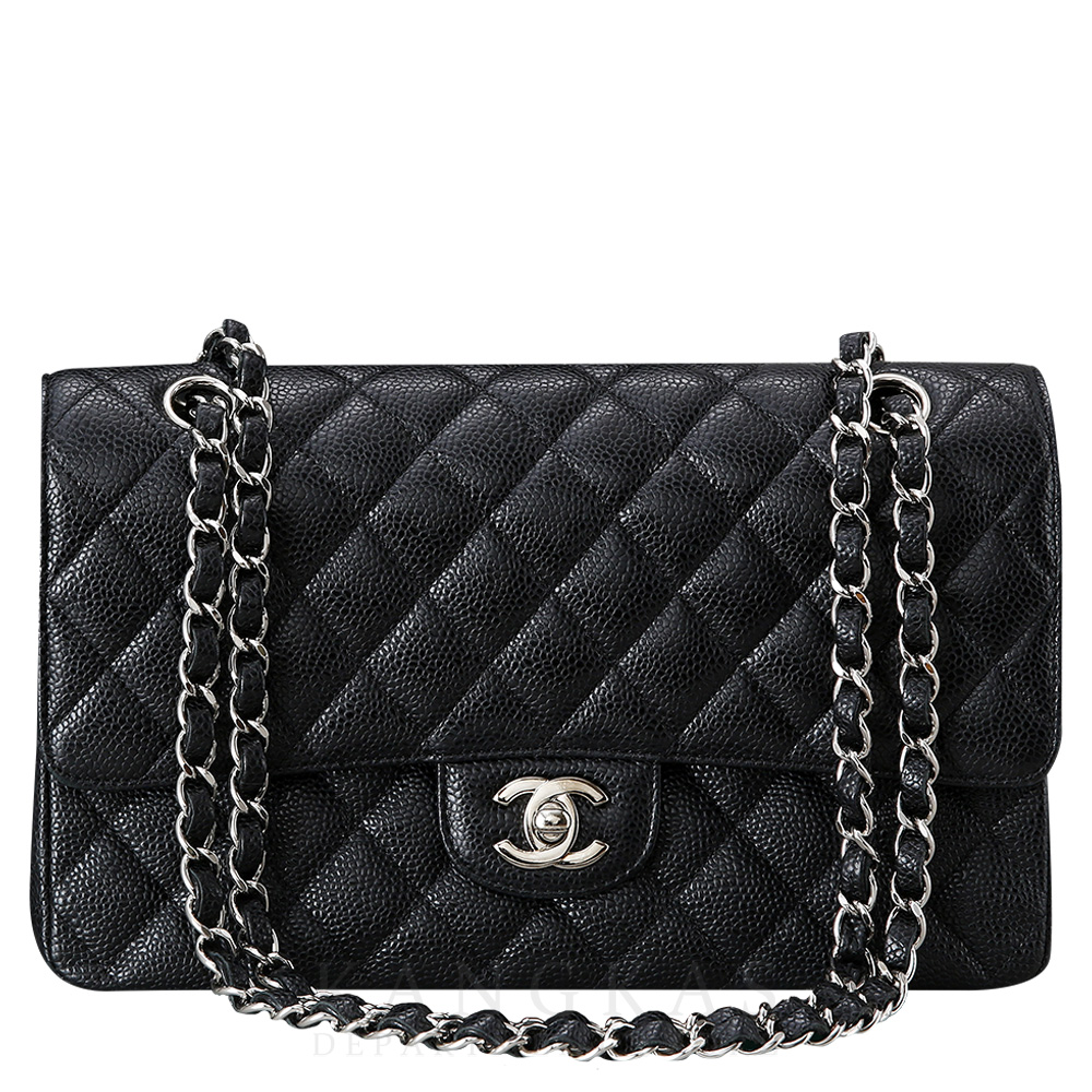 CHANEL(USED)샤넬 캐비어 클래식 미듐 플랩백