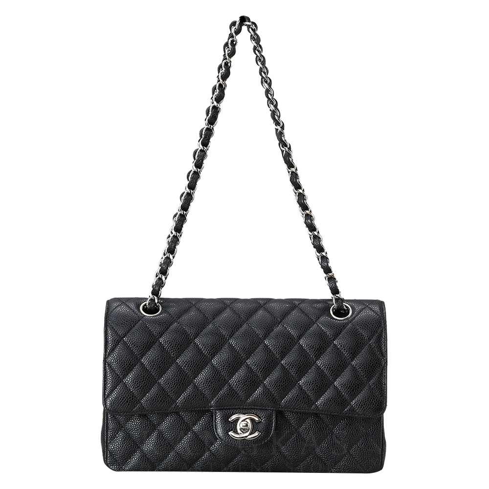 CHANEL(USED)샤넬 캐비어 클래식 미듐 플랩백