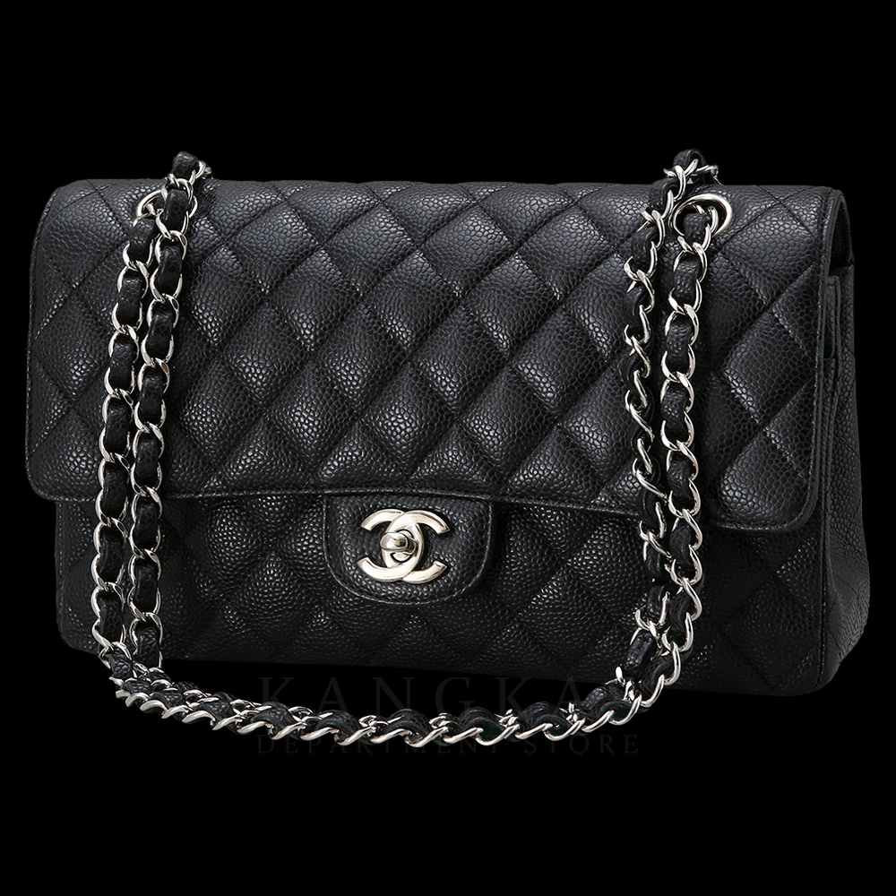 CHANEL(USED)샤넬 캐비어 클래식 미듐 플랩백