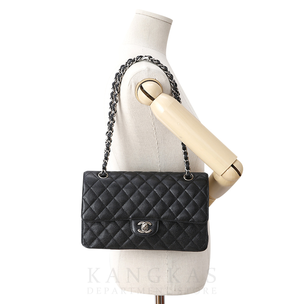 CHANEL(USED)샤넬 캐비어 클래식 미듐 플랩백