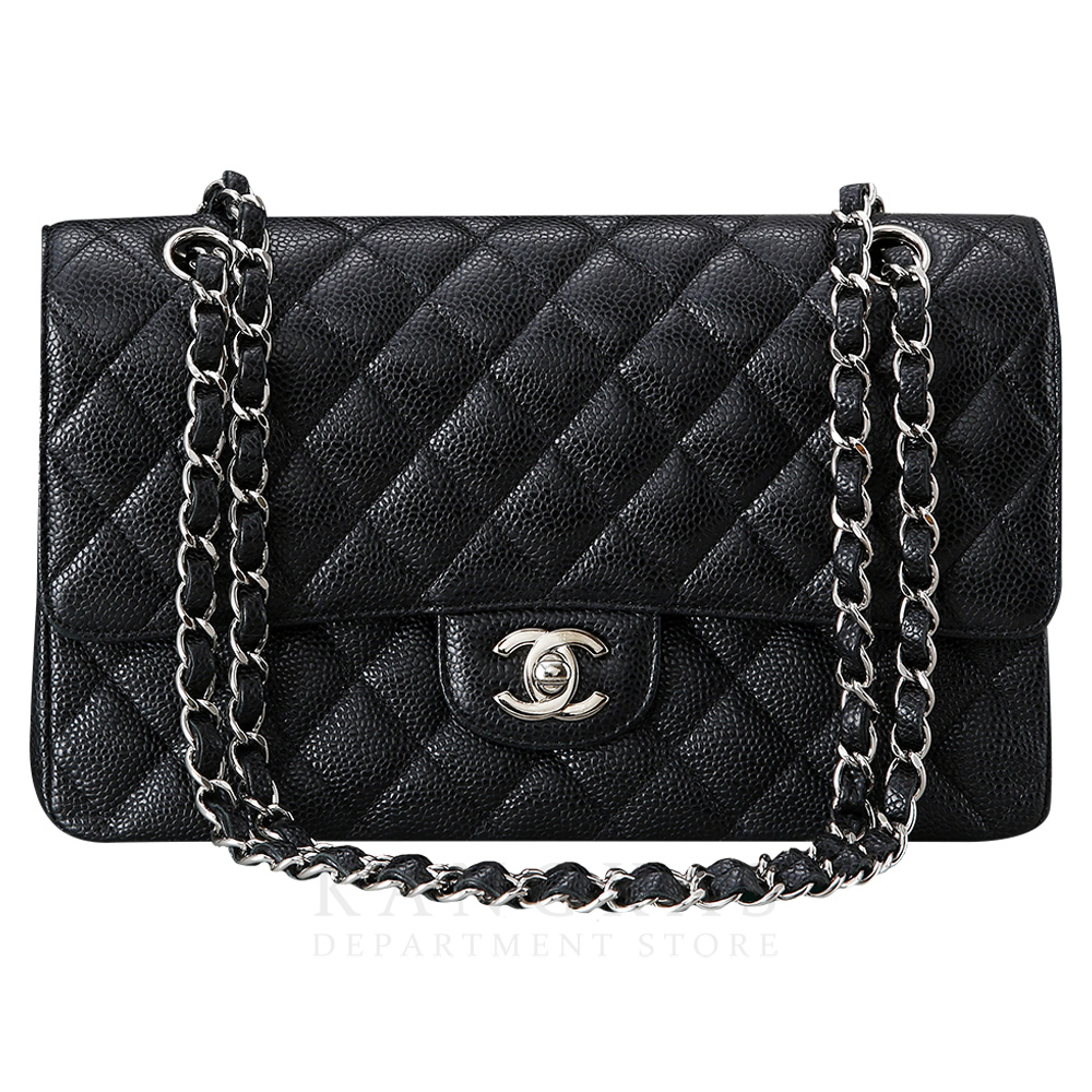 CHANEL(USED)샤넬 캐비어 클래식 미듐 플랩백