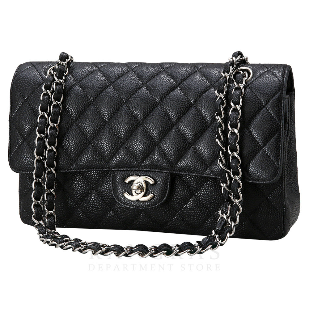 CHANEL(USED)샤넬 캐비어 클래식 미듐 플랩백