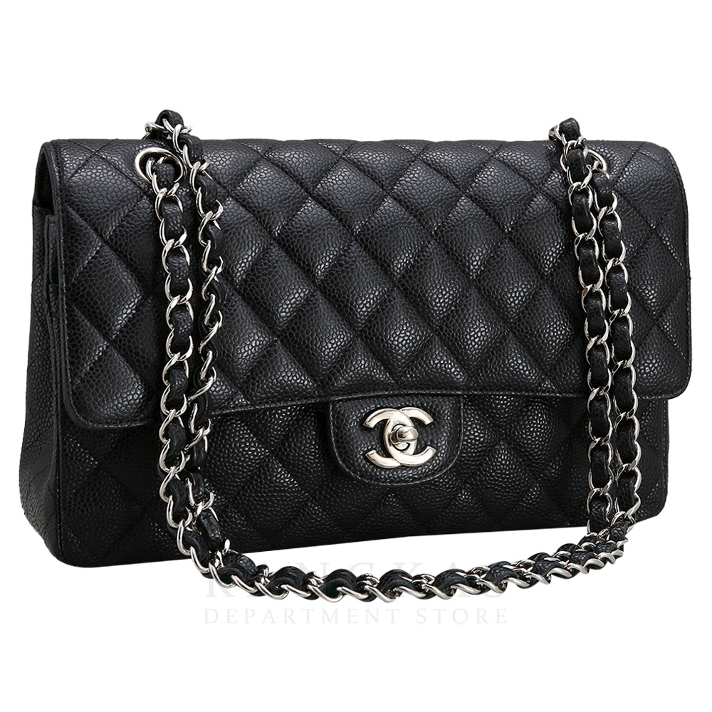 CHANEL(USED)샤넬 캐비어 클래식 미듐 플랩백
