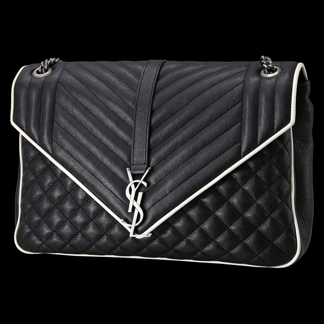 Yves Saint Laurent(USED)생로랑 440115 엔벨로프 라지 사첼 백