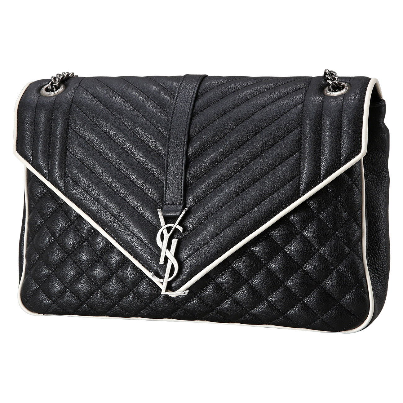 Yves Saint Laurent(USED)생로랑 440115 엔벨로프 라지 사첼 백