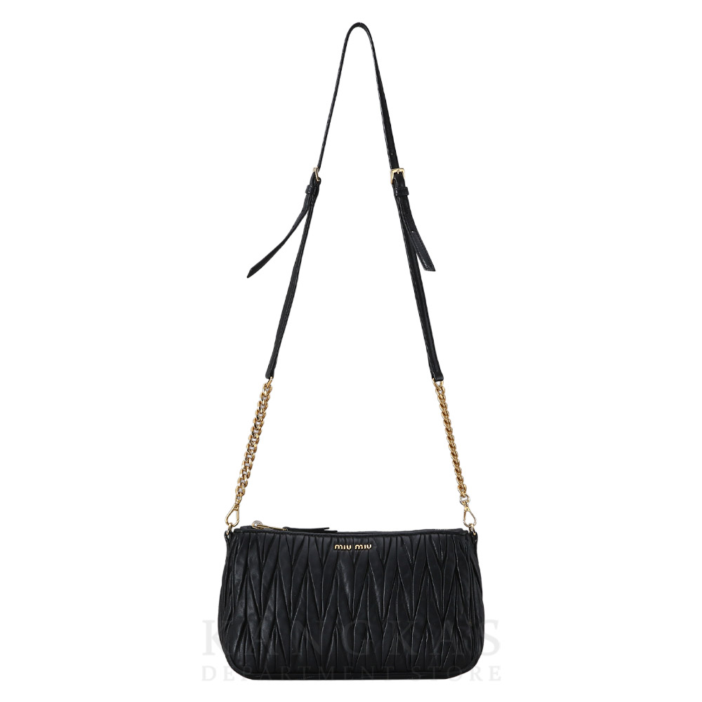 MIU MIU(USED)미우미우 마틀라쎄 체인 숄더백